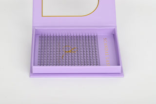 5D Premade Xtra Dark Volume Short Stem Fans